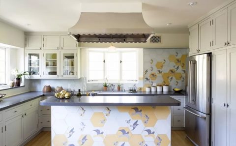 9 ideas coloridas para alegrar el espacio de cocina