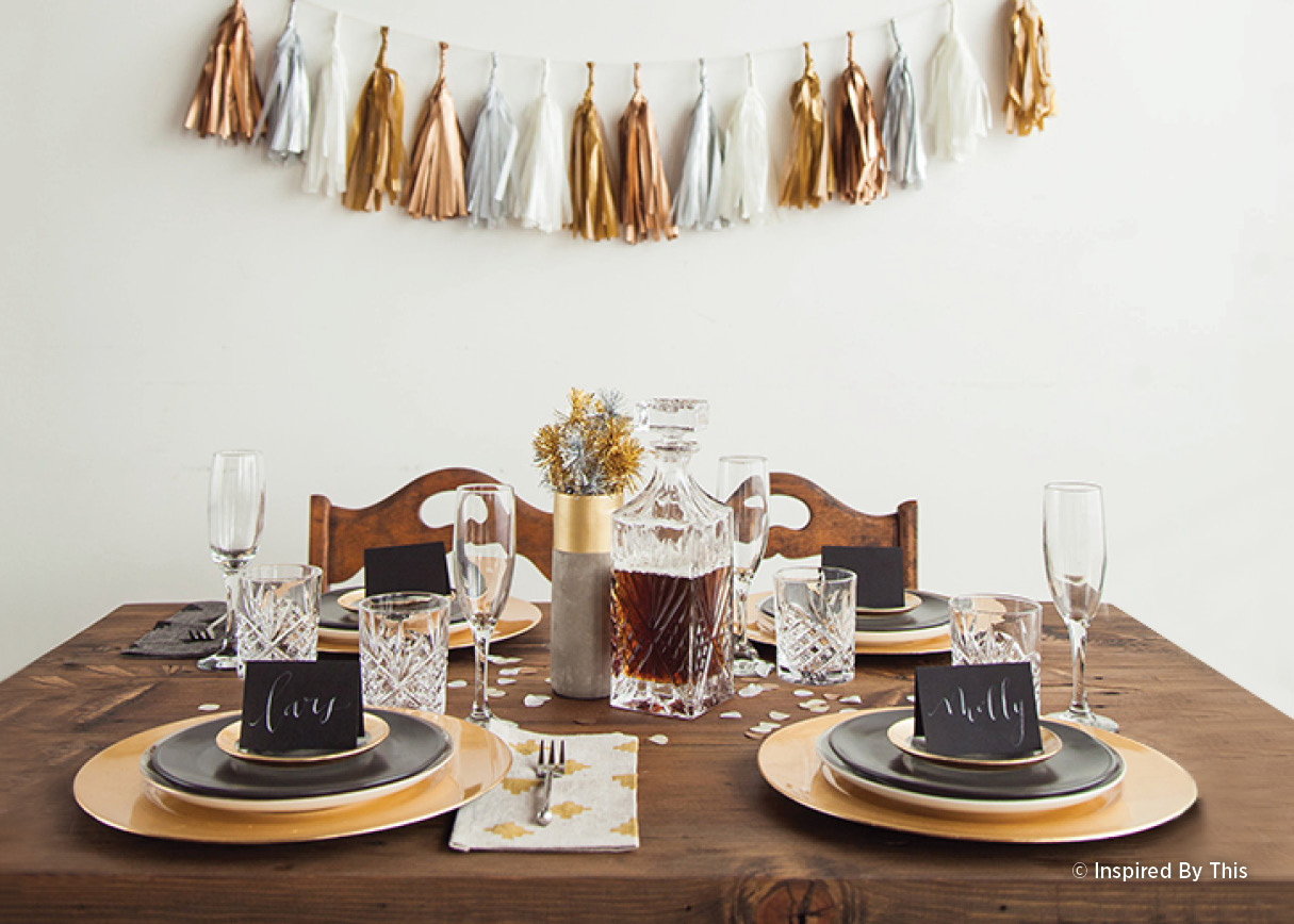 Cómo usar acentos metálicos en la cocina paso a paso