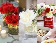 imagen Ideas de centros de flores para decorar tu hogar en Navidad
