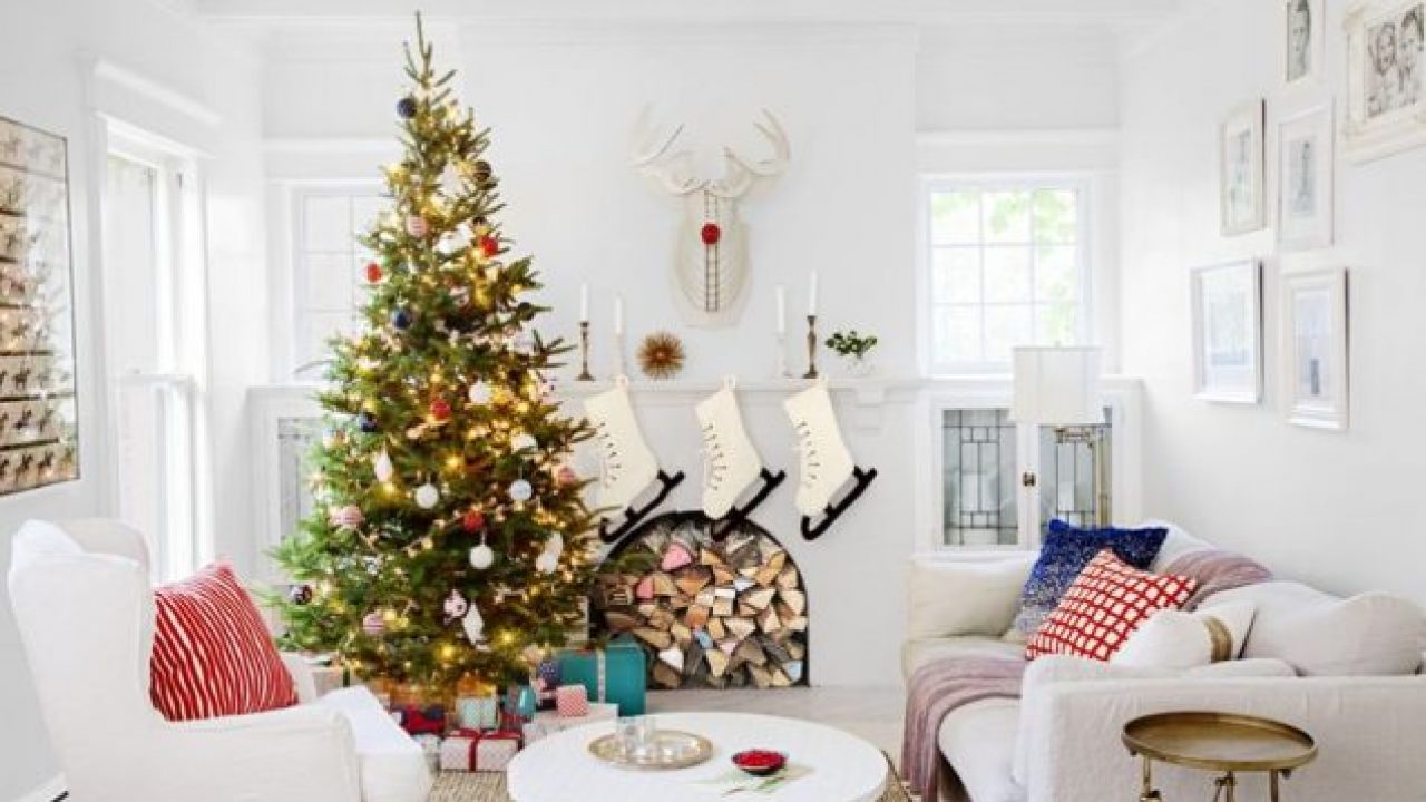 Activamente Ananiver Peregrino Diferentes formas de decorar la sala de estar para Navidad