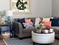 imagen Transición de la decoración de invierno a primavera